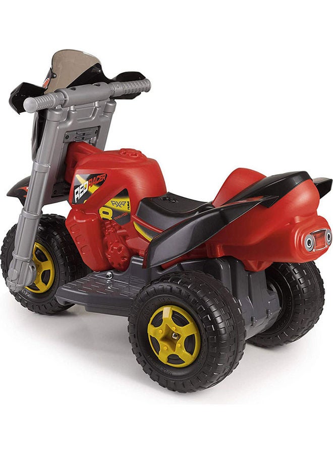 فيبر لعبة دراجة نارية بلون أحمر للسباقات 96x53x73سم - Image 4