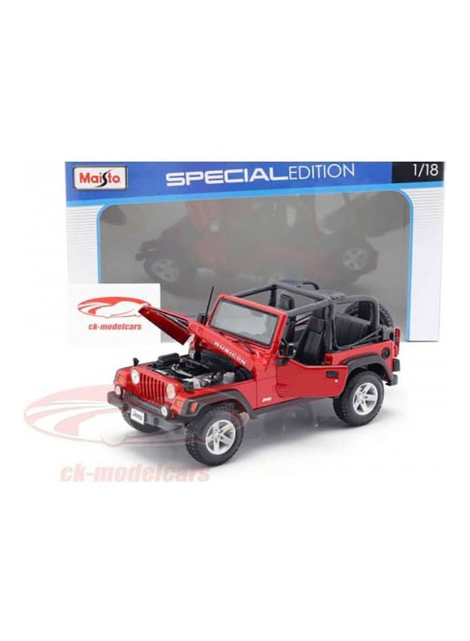مايستو Jeep Wrangler multicolour 11x5x3.25inch - Image 1