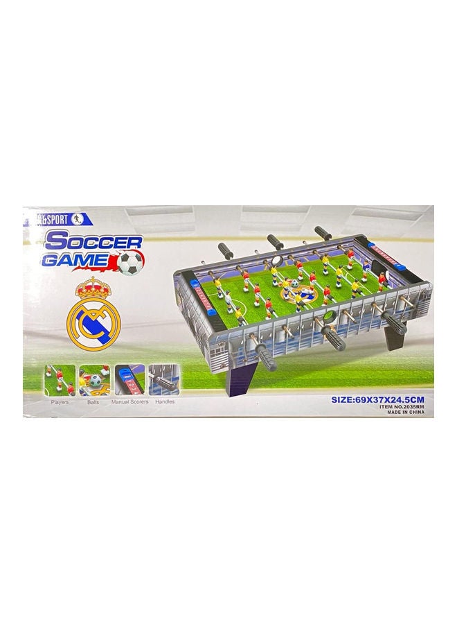 Real Madrid Table Soccer Game 70X7X35cm