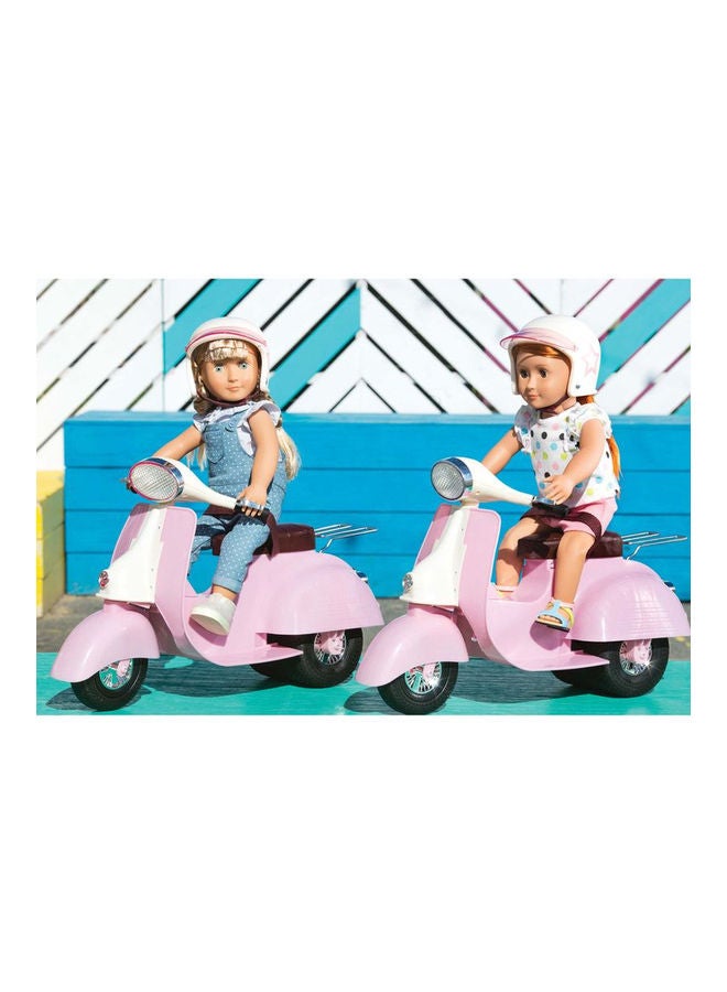 Our Generation Scooter Pink 50.8 x 19.1 x 35.6cm  - Image 3