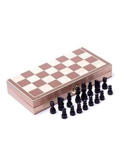 Folding Standard International Chess Game Board Set 30cm
