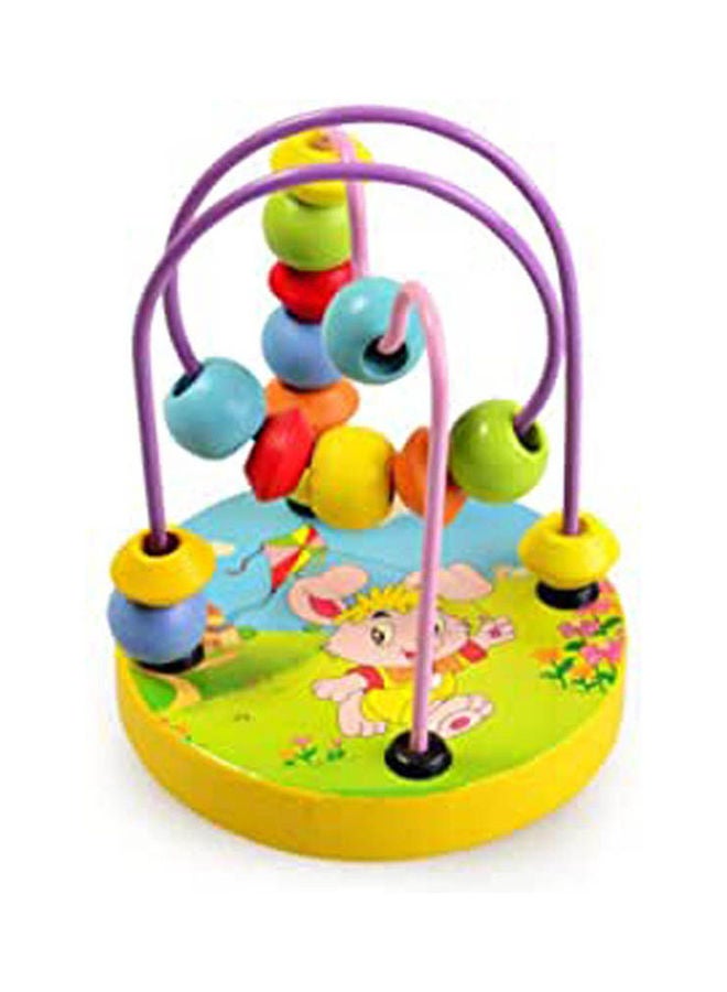 Children'S Educational Toys Baby Beaded Baby Beads Wooden Bead Maze Roller Coaster Game