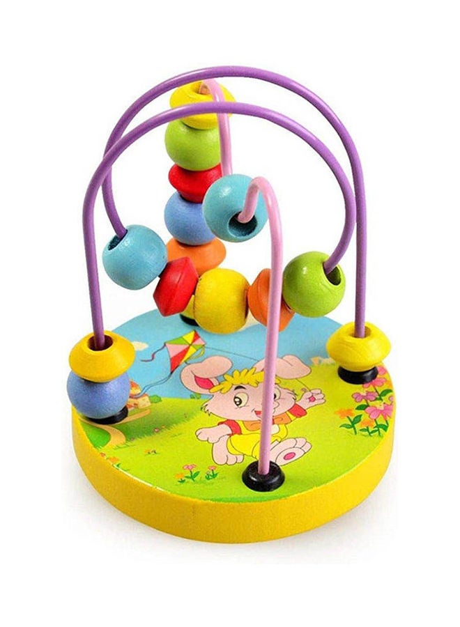 Children'S Educational Toys Baby Beaded Baby Beads Wooden Bead Maze Roller Coaster Game