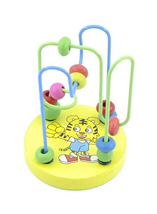 Mini Round Beads Wire Maze Early Educational Toy Kids Math Toys