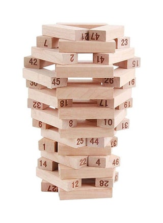 Set Stacking Board Game Shape And Number Recognition Educational Toy For Kids - v1652623624/N53320999A_1