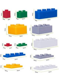 Generic 1000 Pieces Building Blocks Diy Kids Creative Bricks Brinquedos Educational Toys 36.5x10x24.5cm  - Image 2