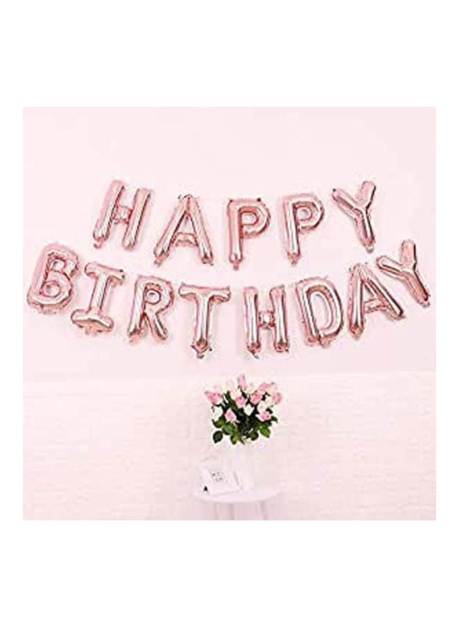 Generic - Balloons Happy Birthday Party Decoration Aluminum Foil Membrane Ballon 16inch - Image 1