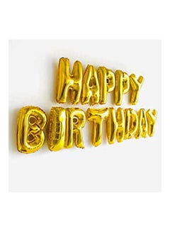 Happy Birthday Balloons Banner Decorations Party Supplies 16inch