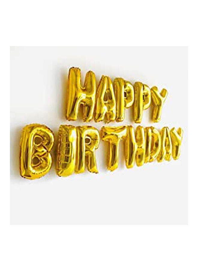 Generic - Happy Birthday Balloons Banner Decorations Party Supplies 16inch - Image 1