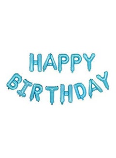 Happy Birthday Letters 13 Pcs Foil Set Party Decoration 16inch