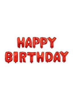 Generic Happy Birthday Letters 13 Pcs Foil Set Party Decoration 16inch 