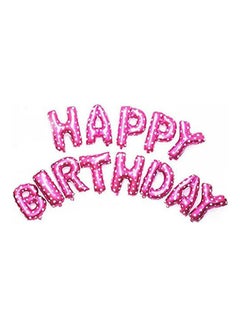 Letters Happy Birthday Aluminum Foil Balloons For Party Decorations