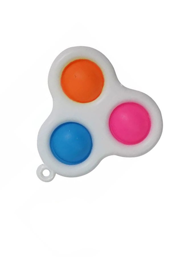 XiuWoo - Mini Pop Bubble Squeeze Sensory Fidget Stress Relief Keychain Novelty Toy 8x7cm - Image 1