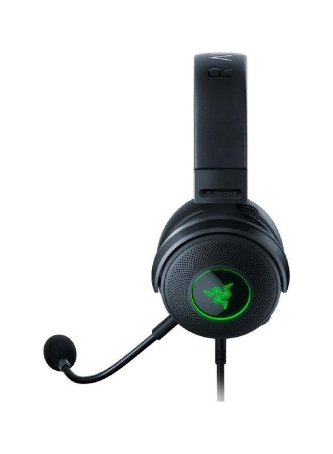 RAZER Kraken V3 Wired USB Gaming Headset, Black  - Image 4