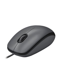 Logitech M100 Wired USB Mouse Black  - Image 1