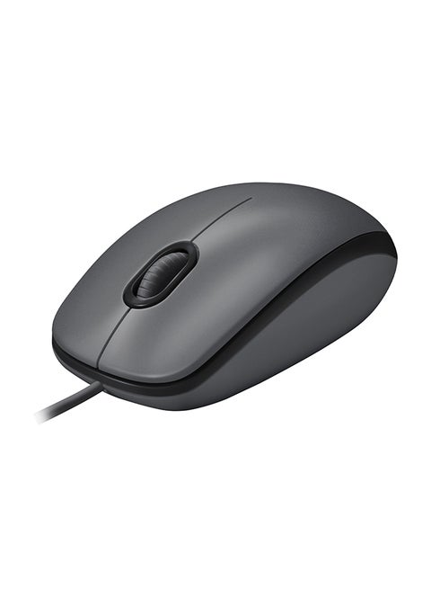M100 Wired USB Mouse Black