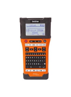 Portable Label Maker For Electricians and Network Installations PT-E550WVP Orange