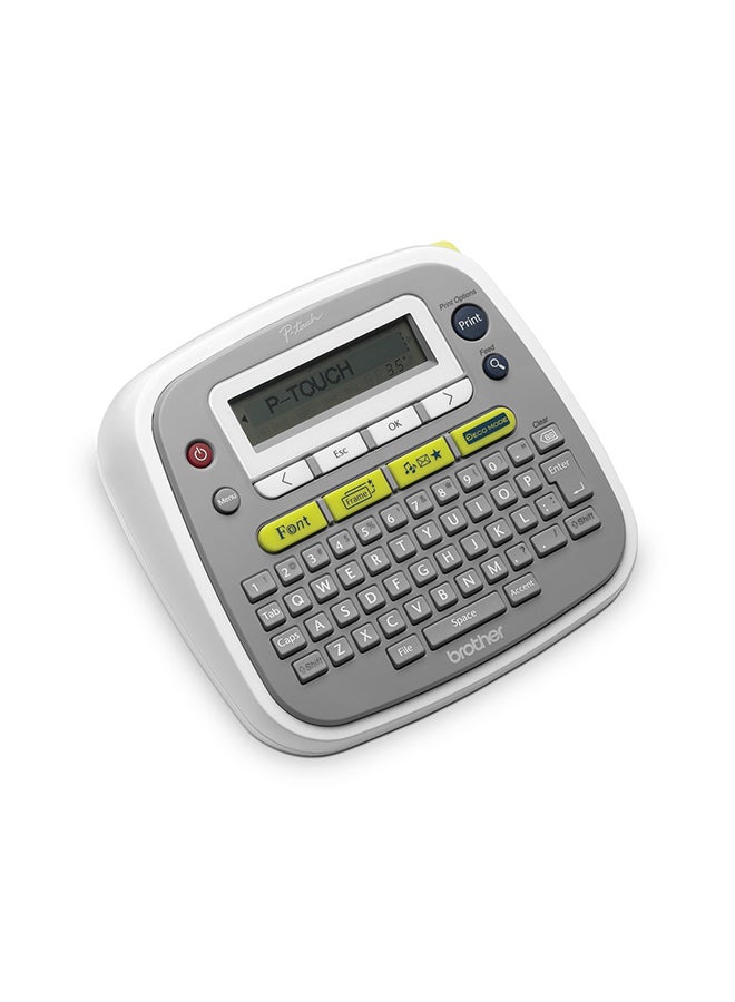 Portable Label Printer PT-D200AR White/Green - v1652689331/N53321337A_3
