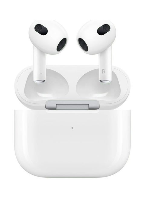 3rd Generation True Wireless Earphones Sport Bluetooth Noise Cancellation TWS Earbuds Compatible with All iPhone and Android Smartphones White