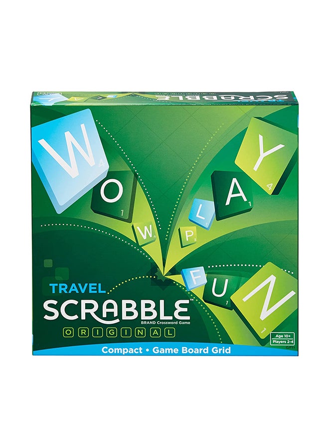 Mattel Games Travel Scrabble Board Game English - Image 2