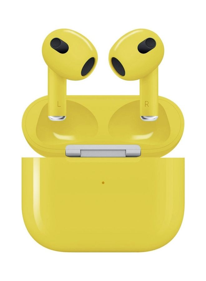 MARGOUN - 3rd Generation True Wireless Earphones Sport Bluetooth Noise Cancellation TWS Earbuds Compatible with All iPhone and Android Smartphones Yellow - Image 1