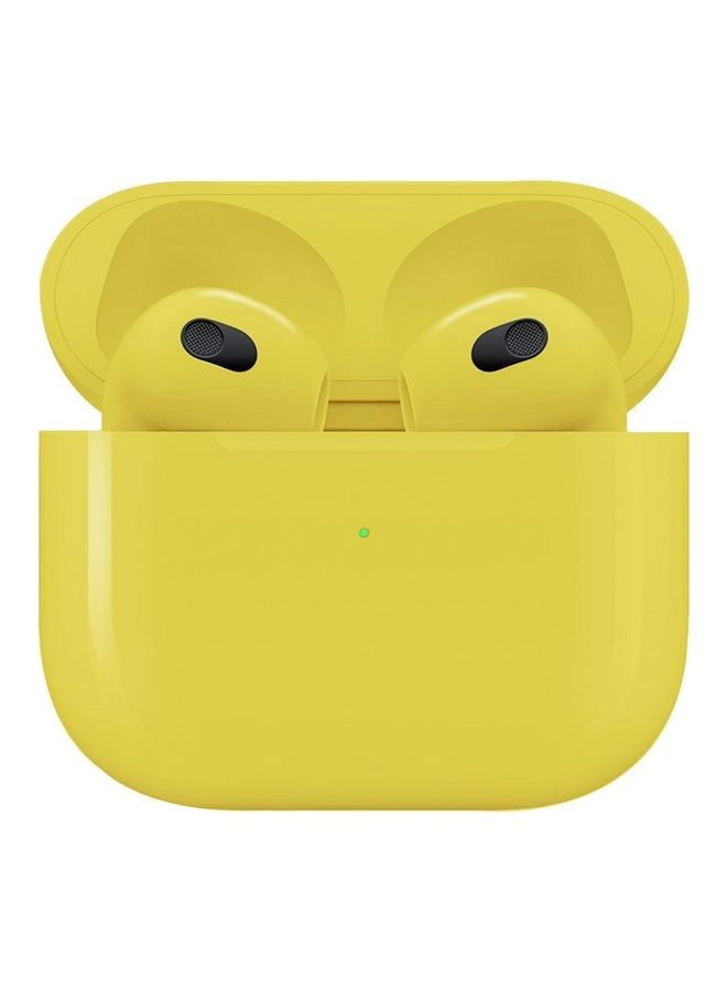 MARGOUN - 3rd Generation True Wireless Earphones Sport Bluetooth Noise Cancellation TWS Earbuds Compatible with All iPhone and Android Smartphones Yellow - Image 1