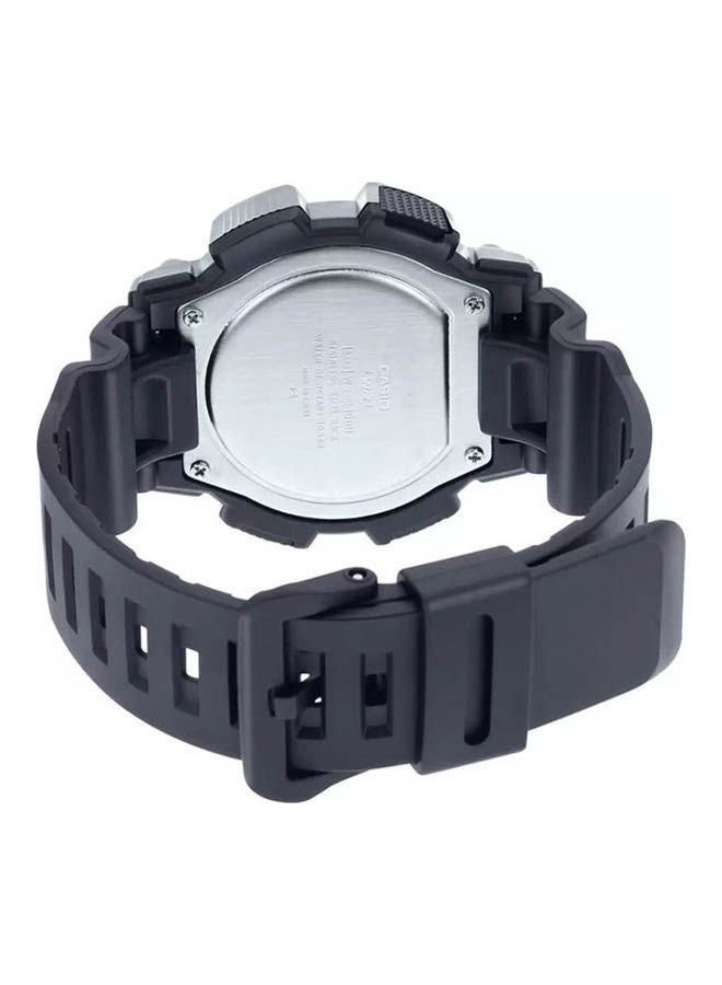 كاسيو ساعة تناظرية مطاطية WS-2100H-1A2VDF - Image 3