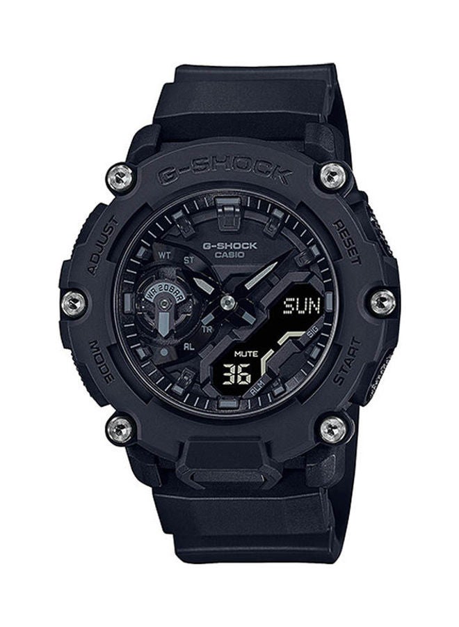 Men's Rubber Analog Watch GA-2200BB-1ADR