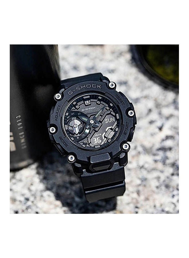 Men's Rubber Analog Watch GA-2200BB-1ADR
