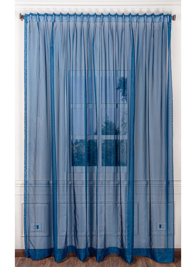 كيرتنز رودز 1 Panel Of Plain Colored Voile Cheer Groovit Curtain Genzari047 3x2.8meter - Image 1