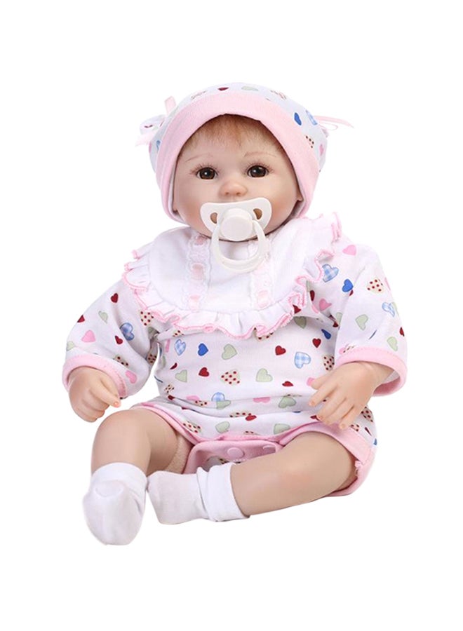 Generic - Silicone Real And Beautiful Play Doll 16Inch With Easy To Press Tummy Button 16inch - Image 1