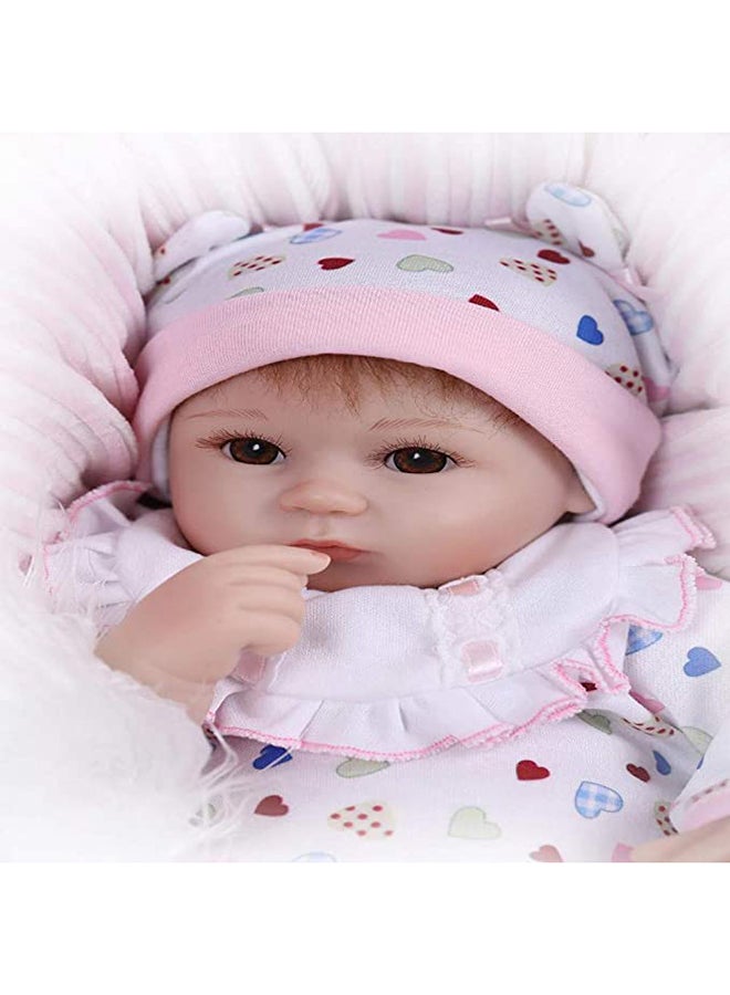 Generic - Silicone Real And Beautiful Play Doll 16Inch With Easy To Press Tummy Button 16inch - Image 1