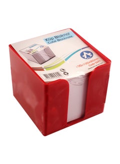 Cube Blocknote With Paper Holder No:5691 Red