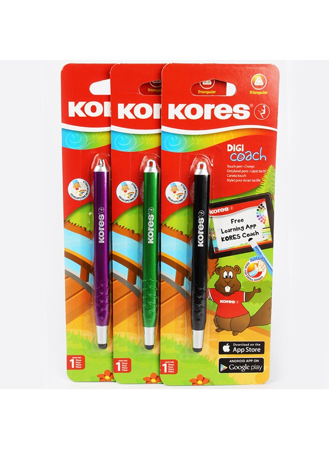 Kores Stylus Digi Coach Pen for Smart Phones and Tablets multicolor - Image 2