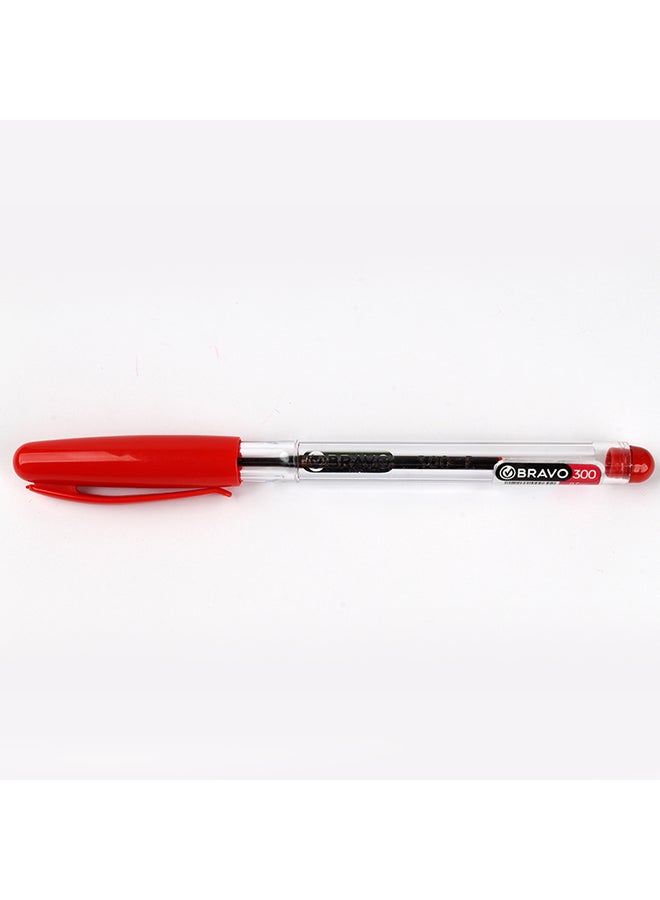 Bravo 10-Piece 0.7mm Ballpoint Pen Set Model 300 Red  - Image 3