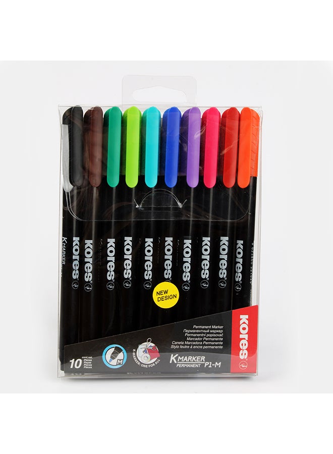 كورس K-Marker Fine M Set 10 Colors Multicolour - Image 1