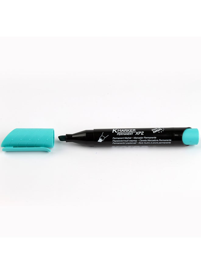 Kores KORES Marker PRM XP2 chisel Turquoise Nr 20959 Light Blue-Black - Image 4