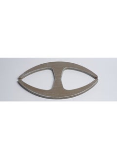 CURTAINS & RODS Metal Hook Curtain Holder Grey 