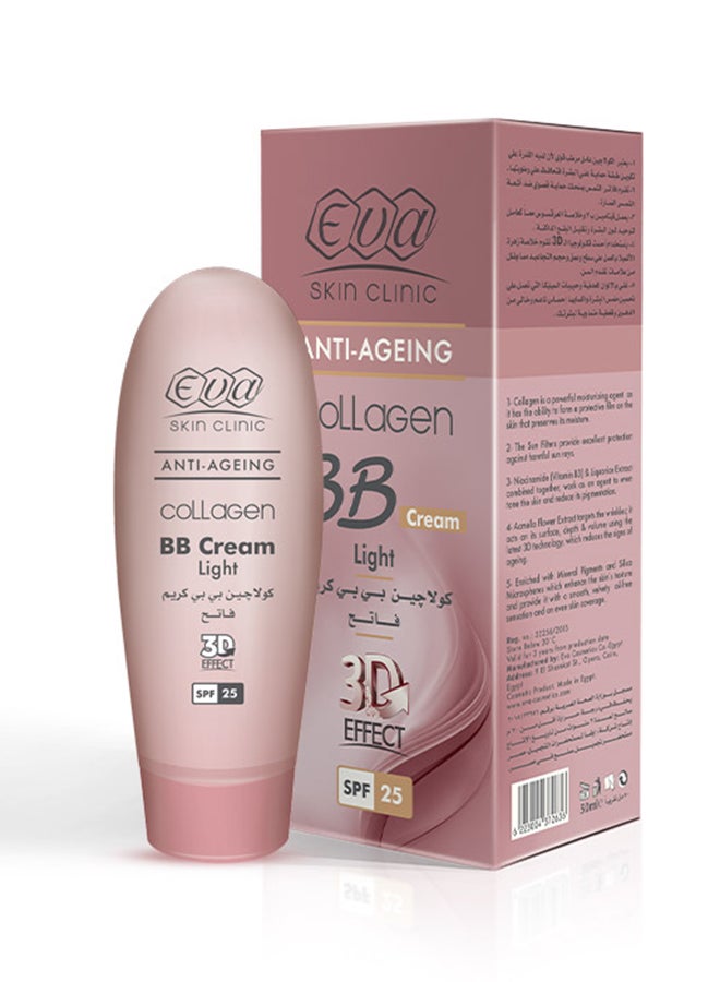 Skin Clinic Anti-Ageing Collagen BB Cream Light 50ml - v1652767617/N20438036A_1