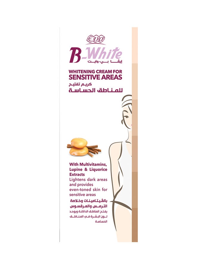 B-White - Eva B-White Whitening Cream For Sensitive Areas 50grams - Image 1