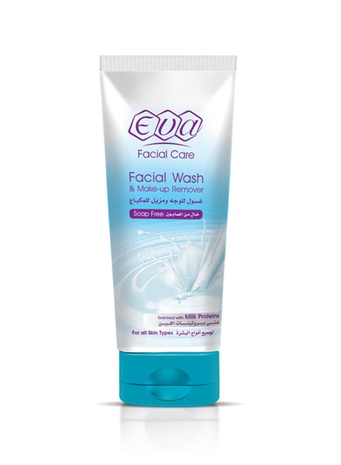 Facial Wash And Make-Up Remover Enriched With Milk Proteins For All Skin Types multicolor
