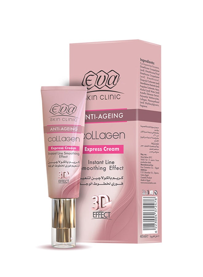 Eva Skin Clinic Collagen - Anti-Ageing  Express Cream 40ml - Image 1