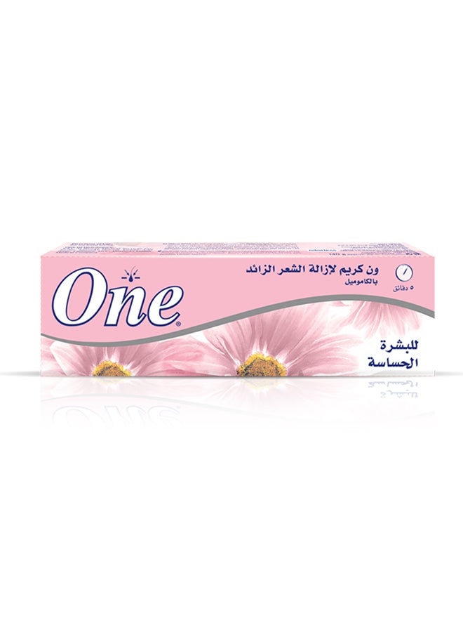 One Hair Rremoval Cream Enriched With Chamomile For Sensitive Skin 40grams 