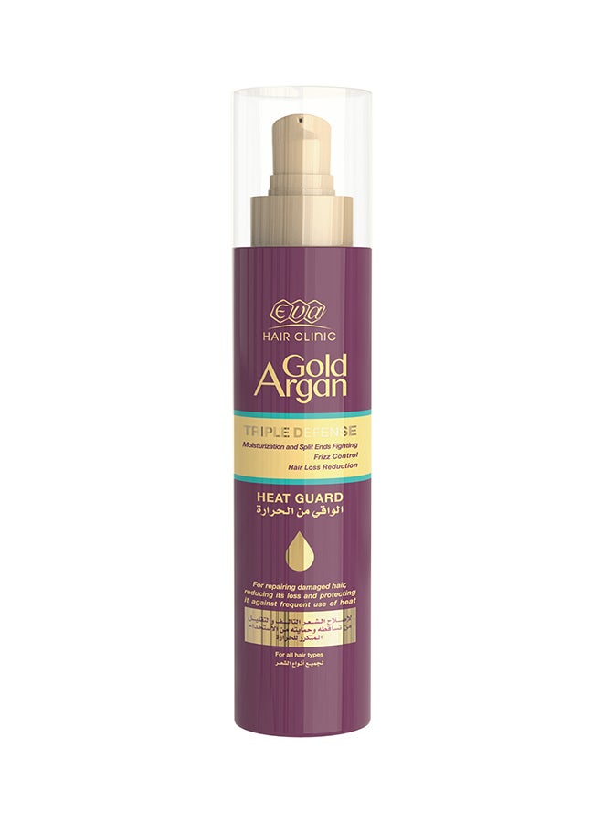 Hair Clinic Gold Argan Heat Guard With Gold And Argan Oil 200ml - v1652767633/N45034214A_1