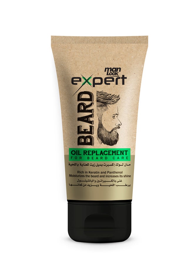 Eva - Man Look Expert Oil Replacement For Beard Care Multicolour 100ml - Image 1