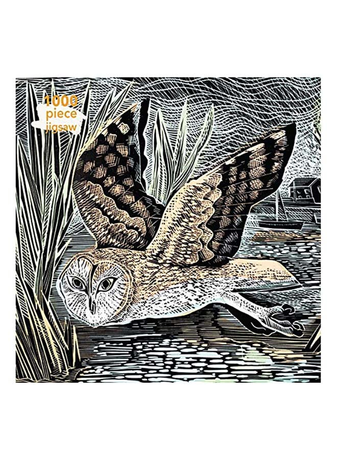 Adult Jigsaw Puzzle Angela Harding: Marsh Owl: 1000-Piece Jigsaw Puzzles paperback english - 2019 