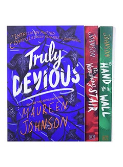 Truly Devious 3-Book Box Set: Truly Devious, Vanishing Stair, and Hand on the Wall Paperback English by Johnson, Maureen - 44124  - Image 1