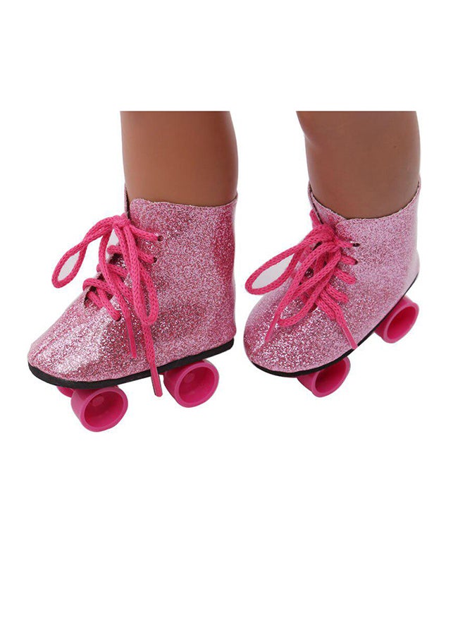 Roller Skates For 18 Inch American Doll 7x5x3.6cm - Image 1