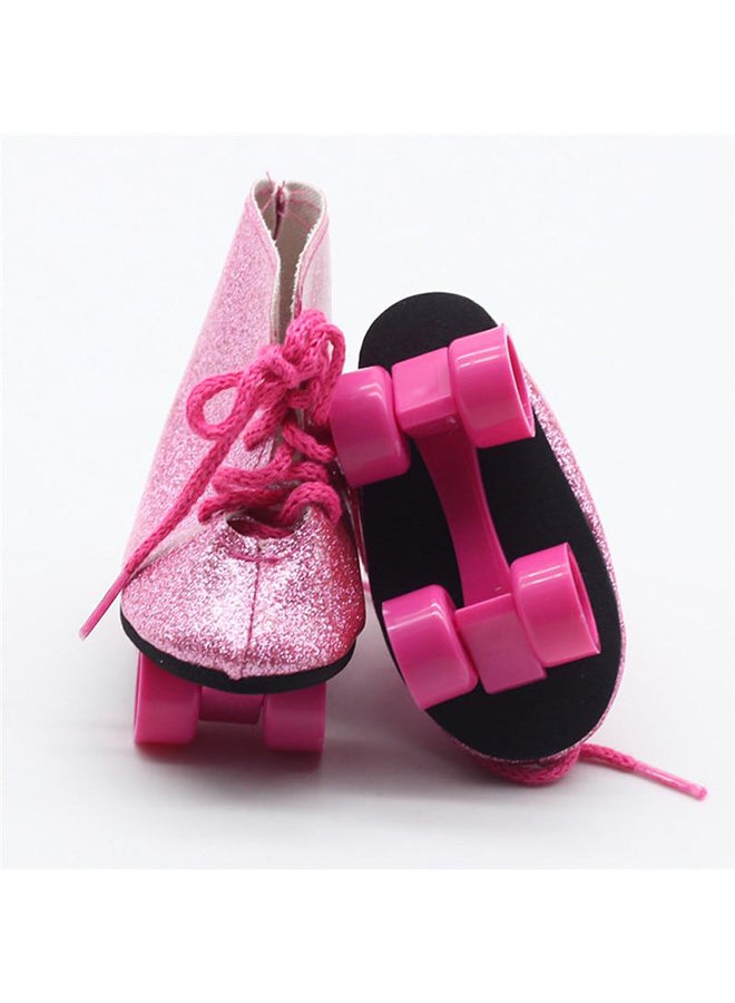 Roller Skates For 18 Inch American Doll 7x5x3.6cm - Image 4