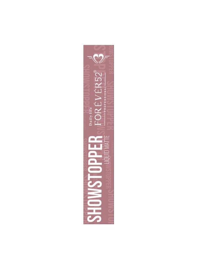 FOREVER52 Showstopper Liquid Matte Lipstick SHW002 First Kiss  - Image 3